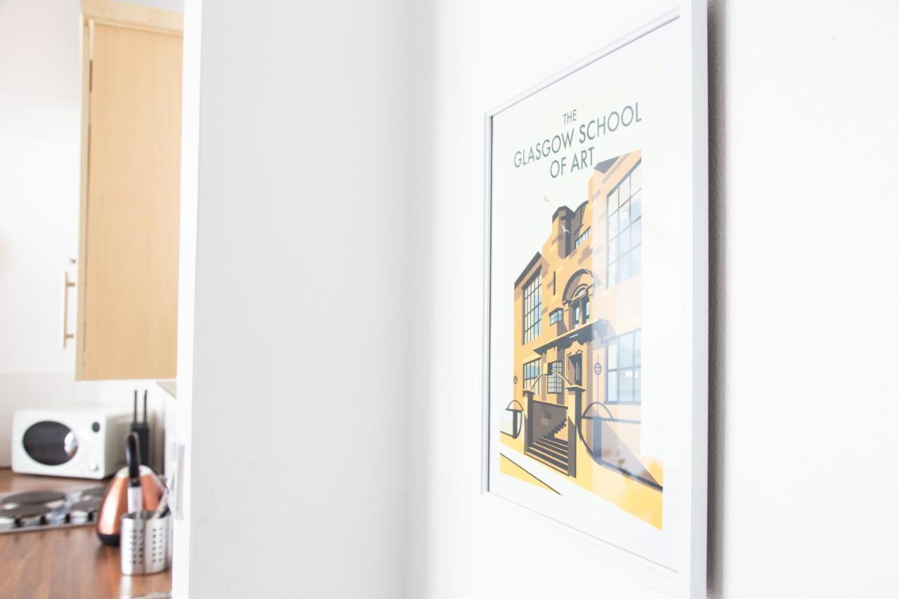 Modern Merchant City Apartment By George Square Glasgow Exterior foto